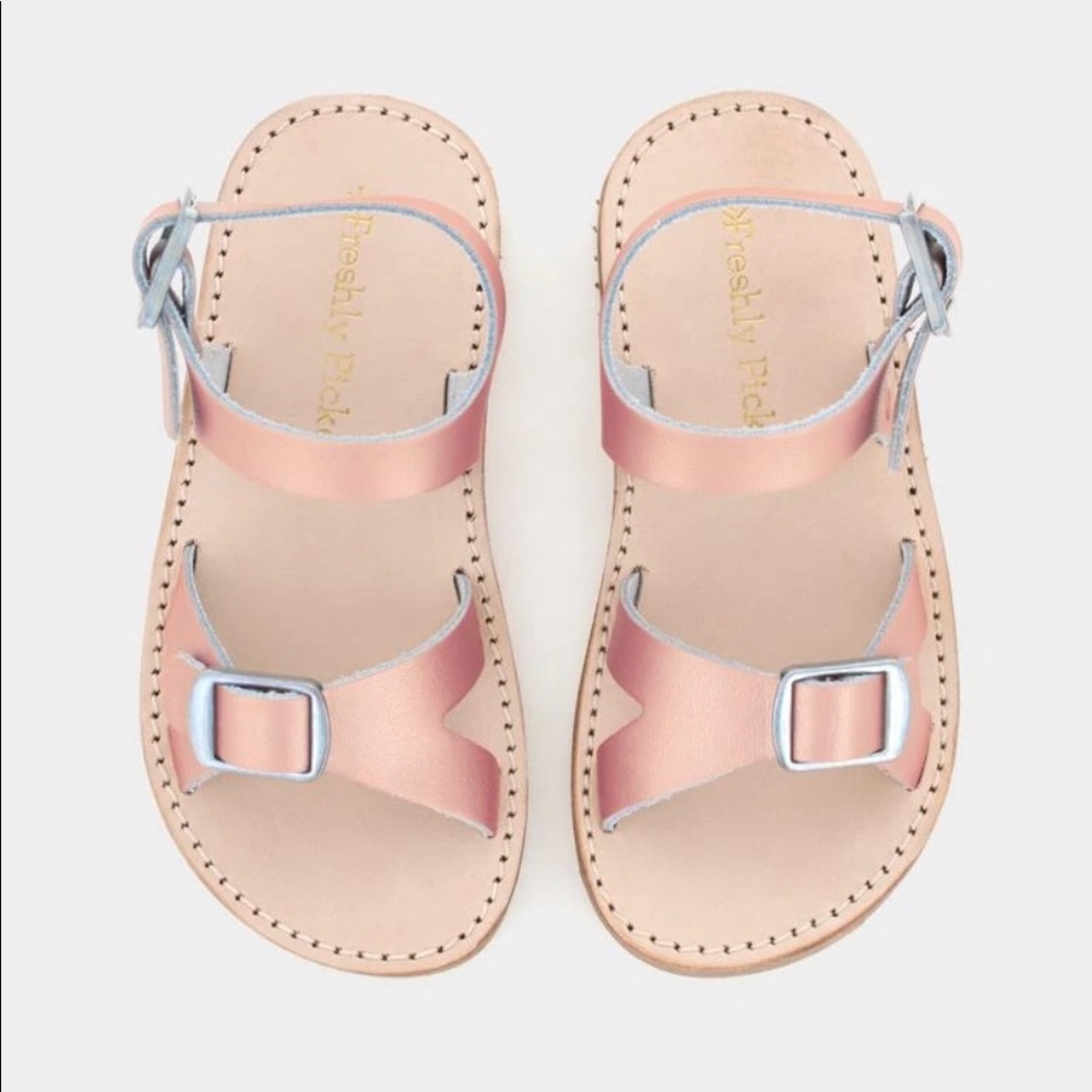 Freshly Picked Rose Gold Carmel Sandal